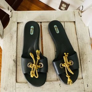 Okal size M/L rubber slip on shoes